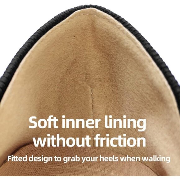 Women's Leopard Casual Dressy Ballet Pointed Toe Leopard Flats Mesh Office Shoes - Picture 5 of 6